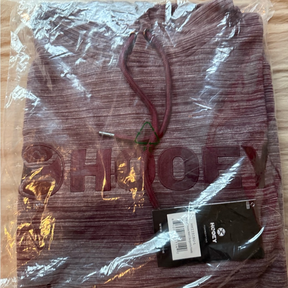 Hooey Burgundy Pullover